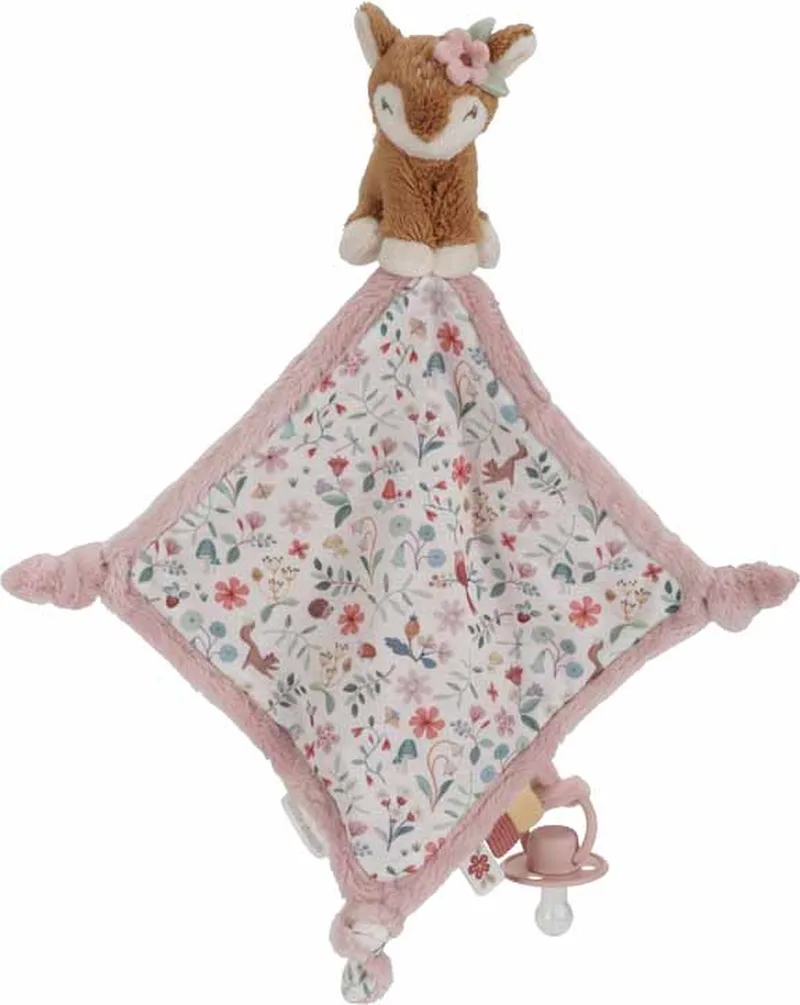 Knuffeldoekje print Hert - Fairy Garden de Little Dutch en Rose – photo produit
