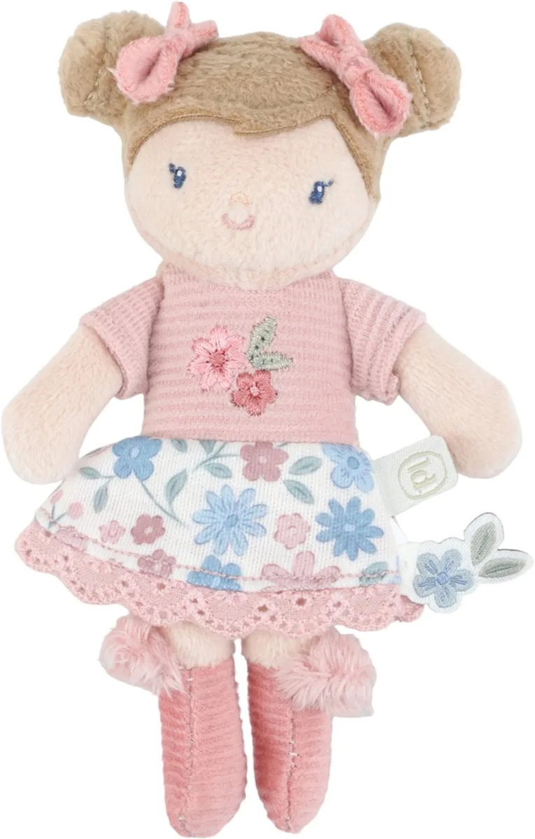 Knuffelpop - Rosa - 10 cm de Little Dutch en Rose – photo produit