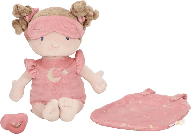 Knuffelpop Rosa – 40 cm de Little Dutch en Rose – photo produit
