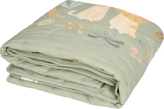 Ledikantdeken Safari Wonders - 110 x 140 cm fra Little Dutch i Groen licht 1 – produktbillede 1 af 4