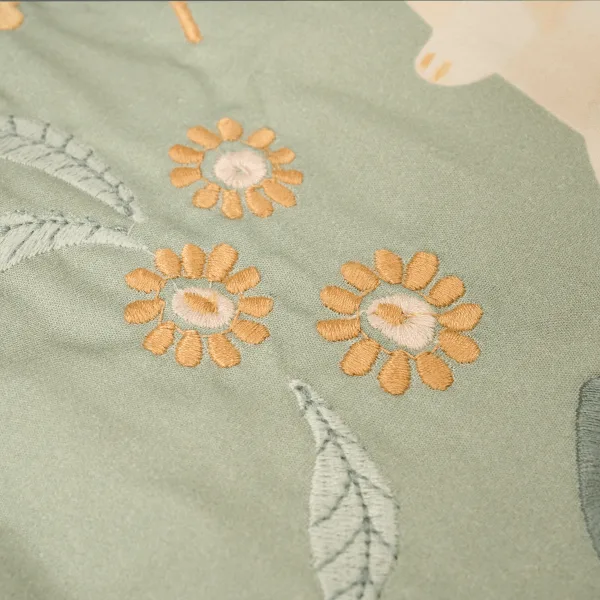 Ledikantdeken Safari Wonders - 110 x 140 cm fra Little Dutch i Groen licht 1 – produktbillede 3 af 4