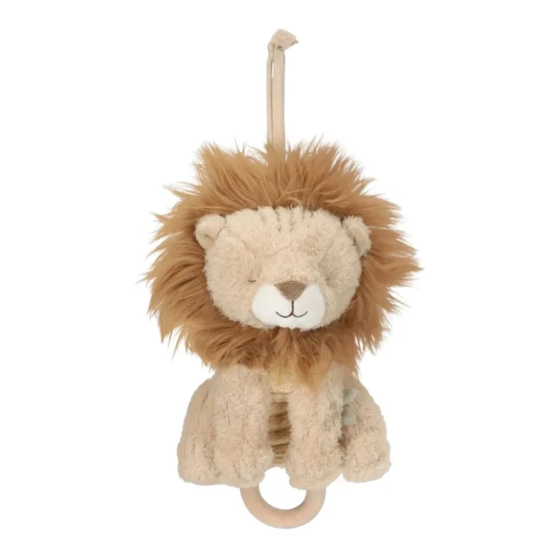 Muziekdoosje Leeuw - Geel van Little Dutch – productfoto
