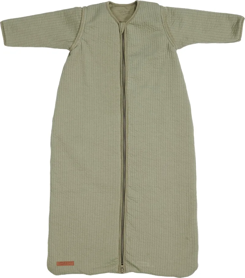Pure Olive - Jongens & Meisjes - Slaapzak Winter - 110 cm van Little Dutch in Groen – productfoto
