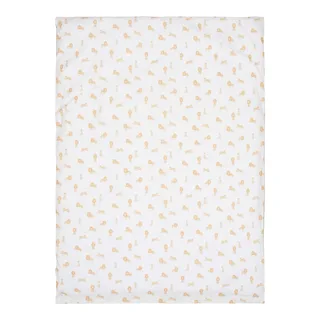 Safari Leo Dekbedovertrek - 120 x 150 cm van Little Dutch in Groen – productfoto 4 van 4