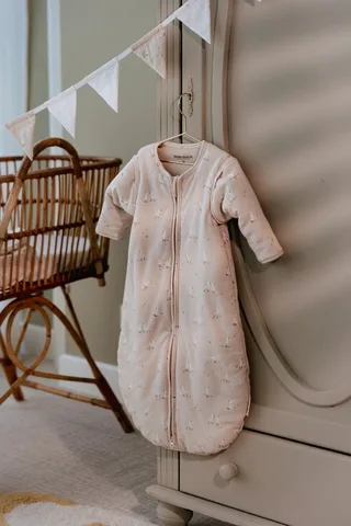 Slaapzak winter – Maat 90 cm – Newborn Naturals – Little Goose by Little Dutch in Beige – product photo 3 of 4
