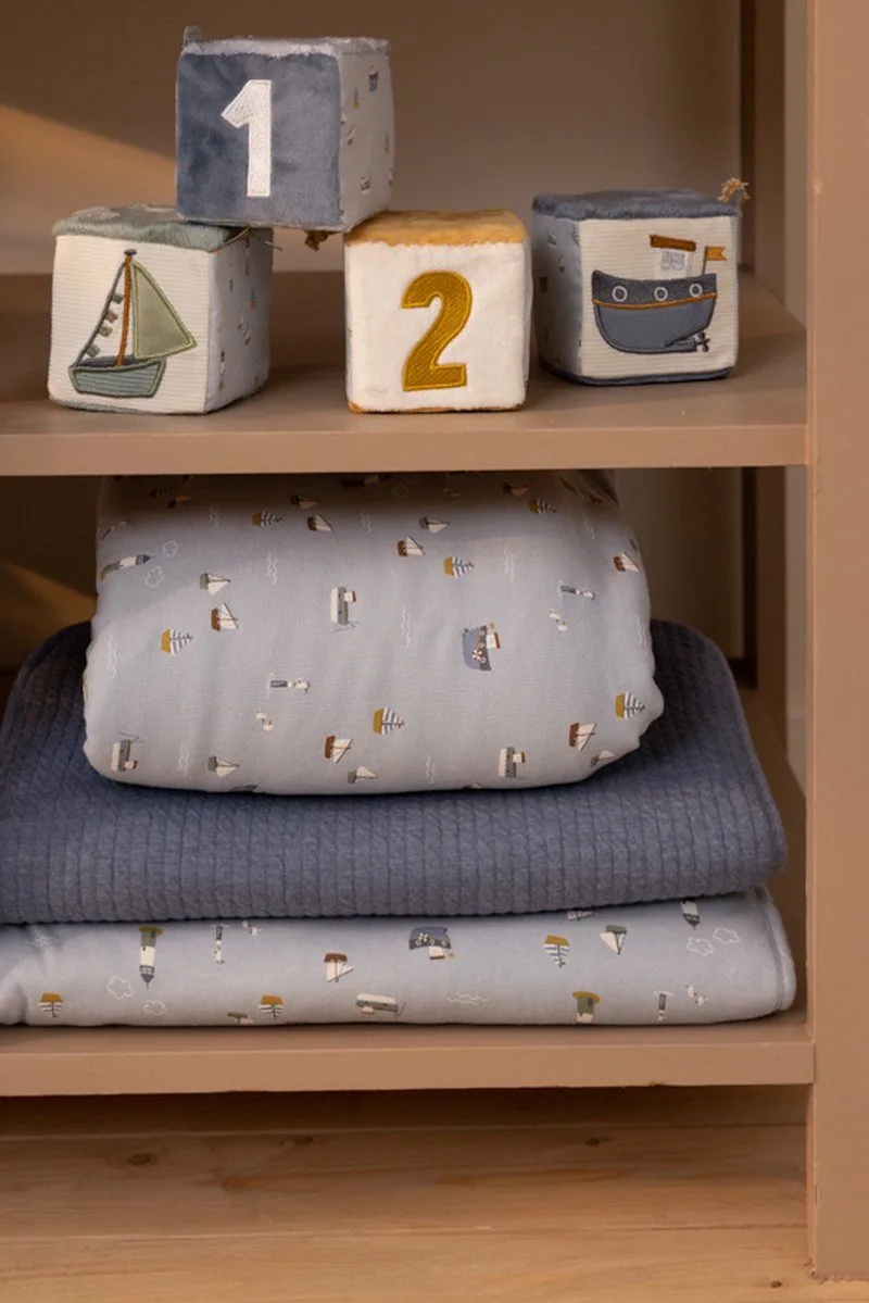 Slaapzak zomer 70 cm Sailors Bay Blue by Little Dutch in Blue – product photo 2 of 2