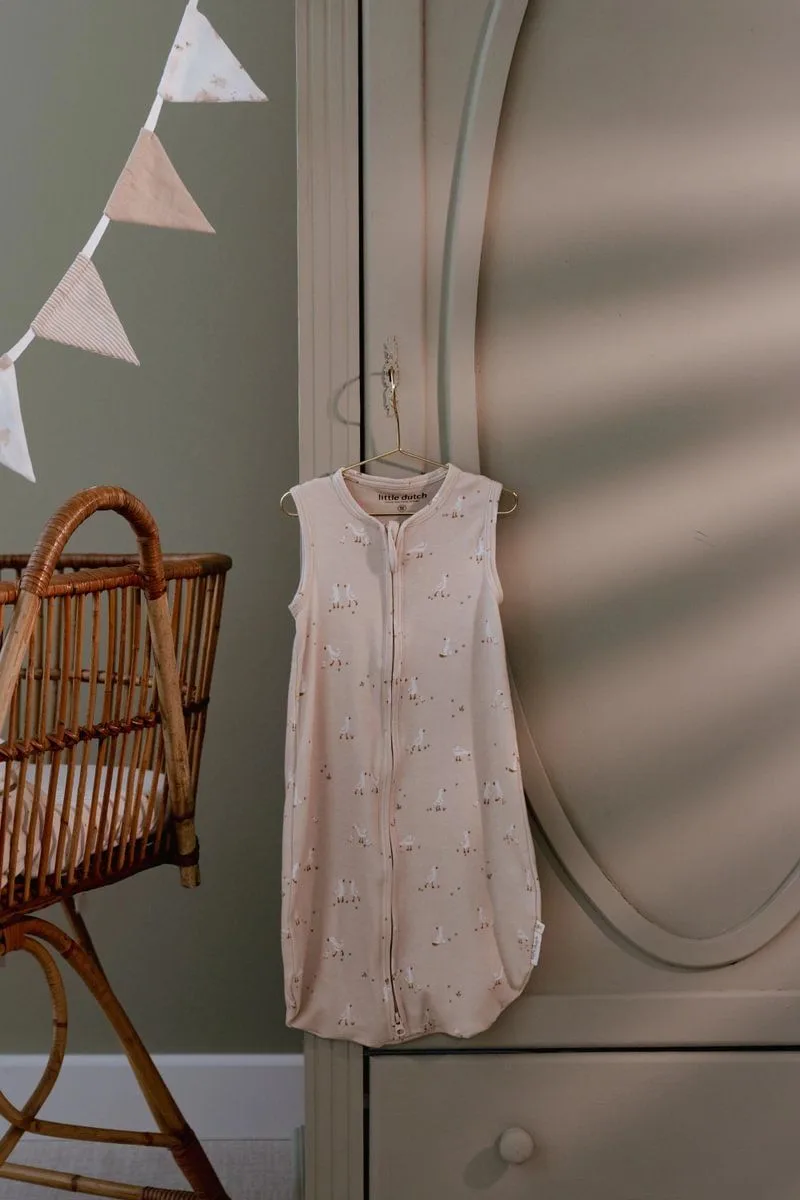Slaapzak zomer – Maat 70 cm – Newborn Naturals – Little Goose by Little Dutch in Beige – product photo 3 of 4