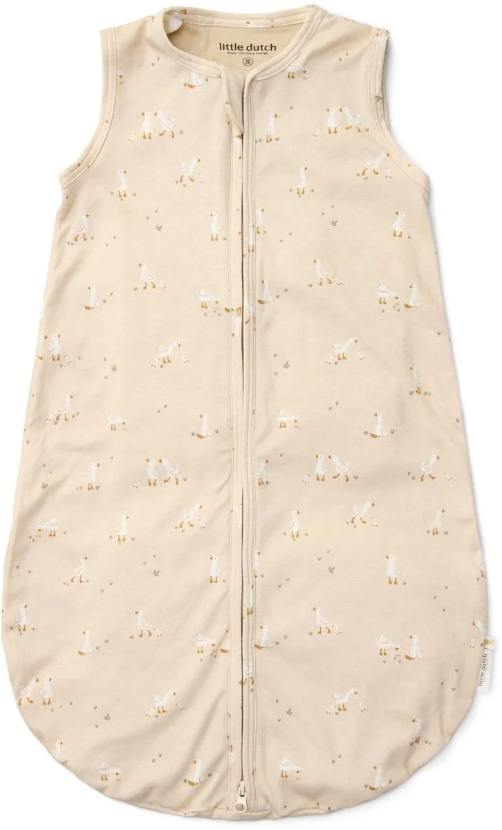 Slaapzak zomer – Maat 90 cm – Newborn Naturals – Little Goose by Little Dutch in Beige – product photo 1 of 4
