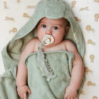 Speendoekje Krokodil de Little Dutch en Groen mint – photo produit 3 sur 3