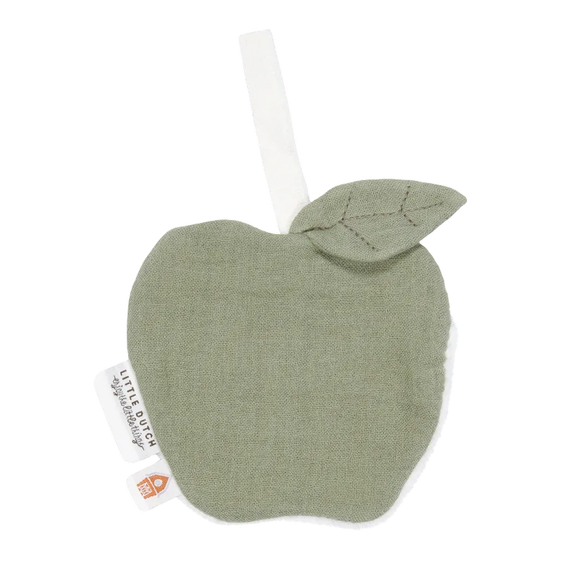 Speendoekje Little Dutch Little Farm Hydrofiel Appel Olive fra Little Dutch – produktbillede
