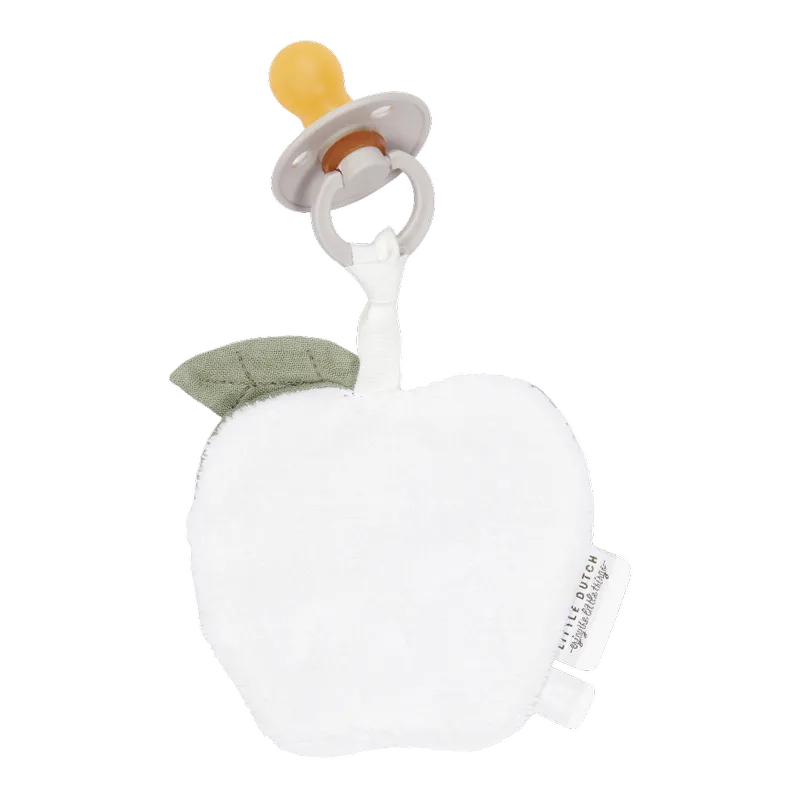 Speendoekje Little Dutch Little Farm Hydrofiel Appel Olive by Little Dutch – product photo 2 of 3