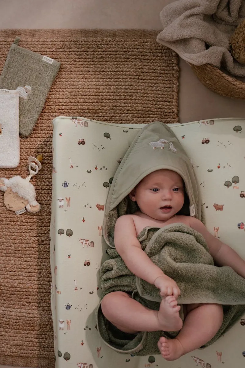 Speendoekje - Little Farm by Little Dutch in White – product photo 4 of 4