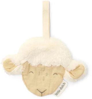 Speendoekje - Little Farm by Little Dutch in White – product photo 1 of 4