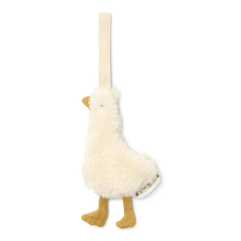 Speendoekje - Newborn Naturals - Little Goose fra Little Dutch i Hvid – produktbillede 3 af 4