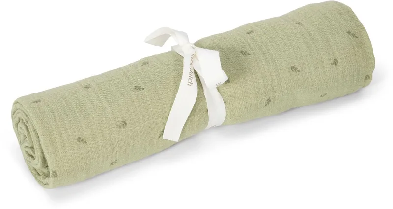Swaddle - 120 cm - Essentials by Little Dutch in Green – product photo