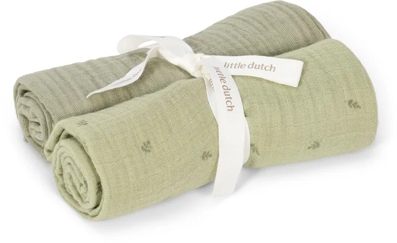 Swaddle - Groen - Essentials van Little Dutch in Groen – Essentials – productfoto