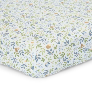 Wieg hoeslaken - Forest Friends - Forest Adventure by Little Dutch in Blue – product photo 2 of 2