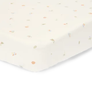 Wieg hoeslaken - Forest Friends - Forest Treasures by Little Dutch in White – product photo 2 of 2