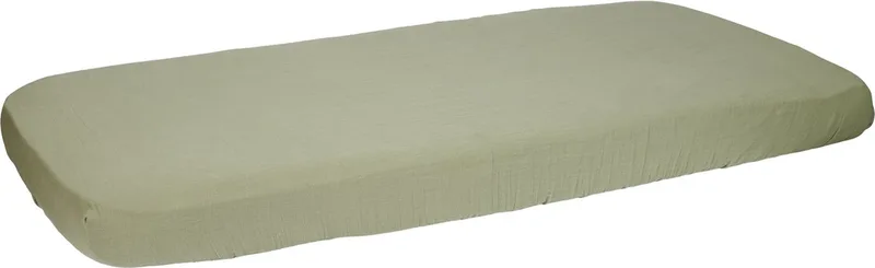 Wieg hoeslaken - Little Farm by Little Dutch in Green – product photo 1 of 2