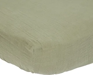 Wieg hoeslaken - Little Farm by Little Dutch in Green – product photo 2 of 2