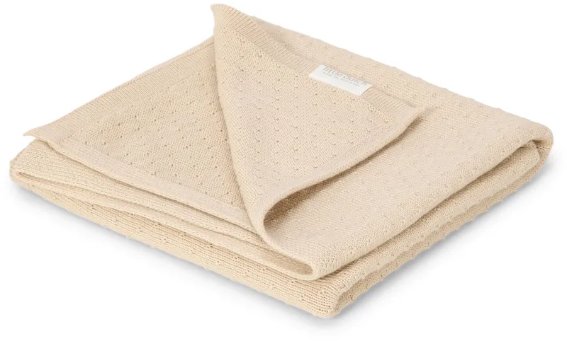 Wiegdeken - Essentials by Little Dutch in Beige – product photo