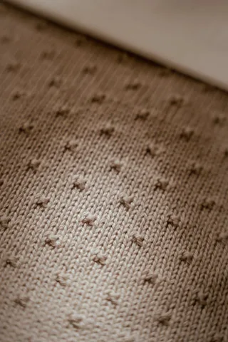 Wiegdeken - Essentials van Little Dutch in Beige – productfoto 4 van 4