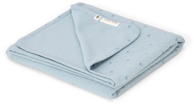 Wiegdeken - Essentials by Little Dutch in Blue – product photo