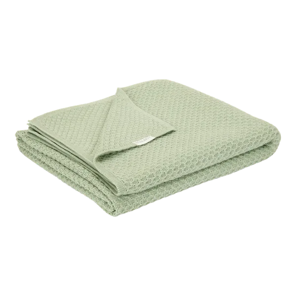 Wiegdeken - Essentials de Little Dutch en Vert – photo produit 2 sur 2
