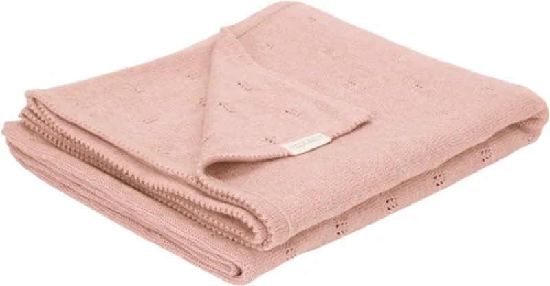 Wiegdeken - Essentials by Little Dutch in Pink – product photo