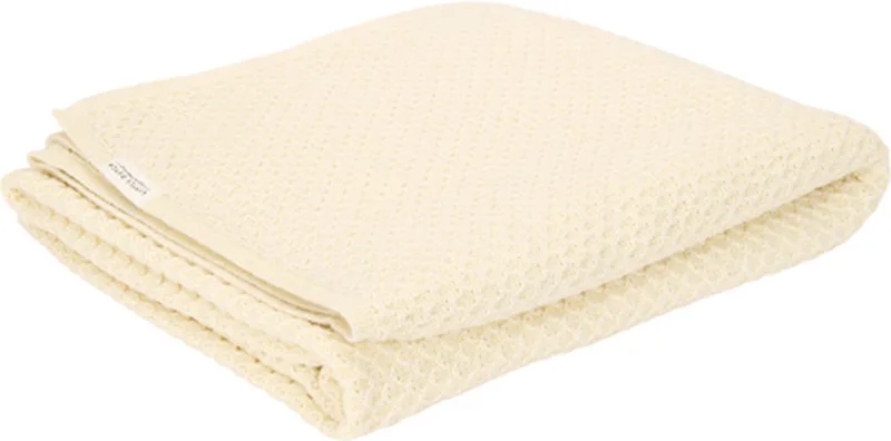 Wiegdeken - Essentials by Little Dutch in White – product photo