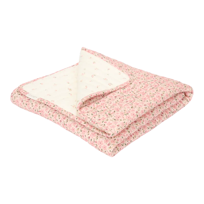 Wiegdeken - Fairy Garden - Fairy Floral by Little Dutch in Pink – product photo 2 of 2