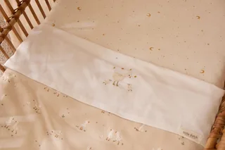 Wiegdeken - Fleece - Newborn Naturals - Little Goose by Little Dutch in Beige – product photo 2 of 4