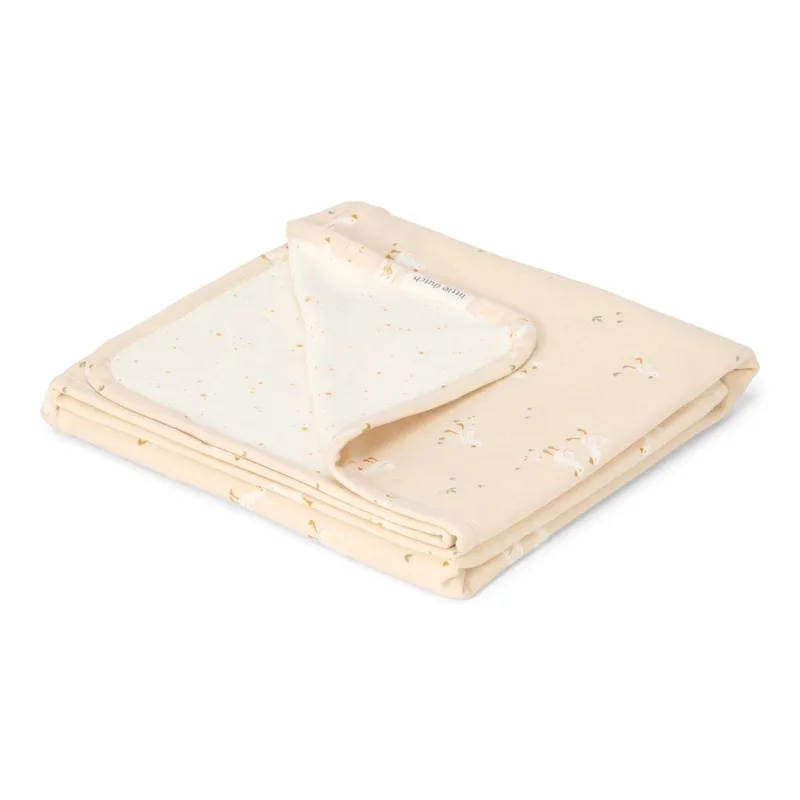 Wiegdeken - Little Goose - Moon & Stars van Little Dutch in Beige – productfoto 2 van 4