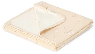 Wiegdeken - Little Goose - Moon & Stars van Little Dutch in Beige – productfoto 1 van 4