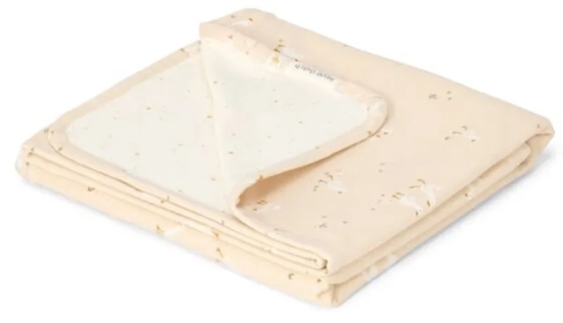 Wiegdeken - Little Goose - Moon & Stars van Little Dutch in Beige – productfoto 1 van 4