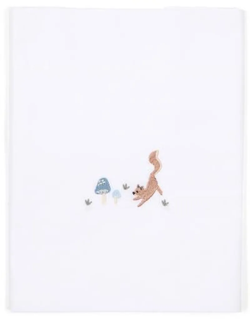 Wieglaken - Wit - Forest Friends by Little Dutch in Wit – Forest Friends – product photo