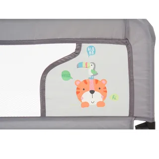 Bettgitter Luxus van littleworld in Grijs, 135 × 41 mm – productfoto 1 van 3