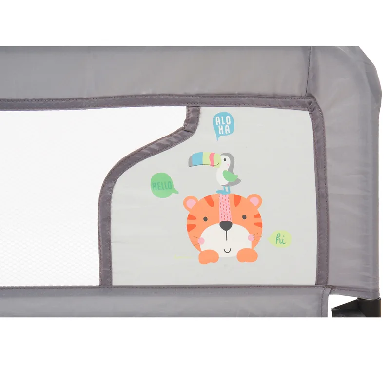 Bettgitter Luxus van littleworld in Grijs, 135 × 41 mm – productfoto 1 van 3