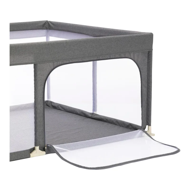 Laufgitter XL 180x120 cm von littleworld in Grau, 120 × 180 × 68 mm – Produktfoto 1 von 3