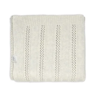 Deken Lodger Dreamer Pointelle Merino 80x100 Birch van Lodger – productfoto 1 van 4