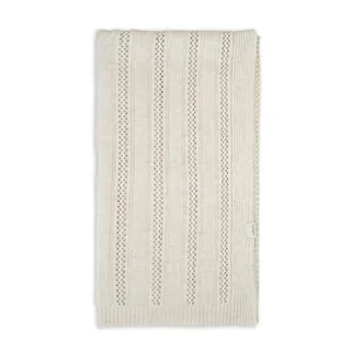 Deken Lodger Dreamer Pointelle Merino 80x100 Birch van Lodger – productfoto 3 van 4