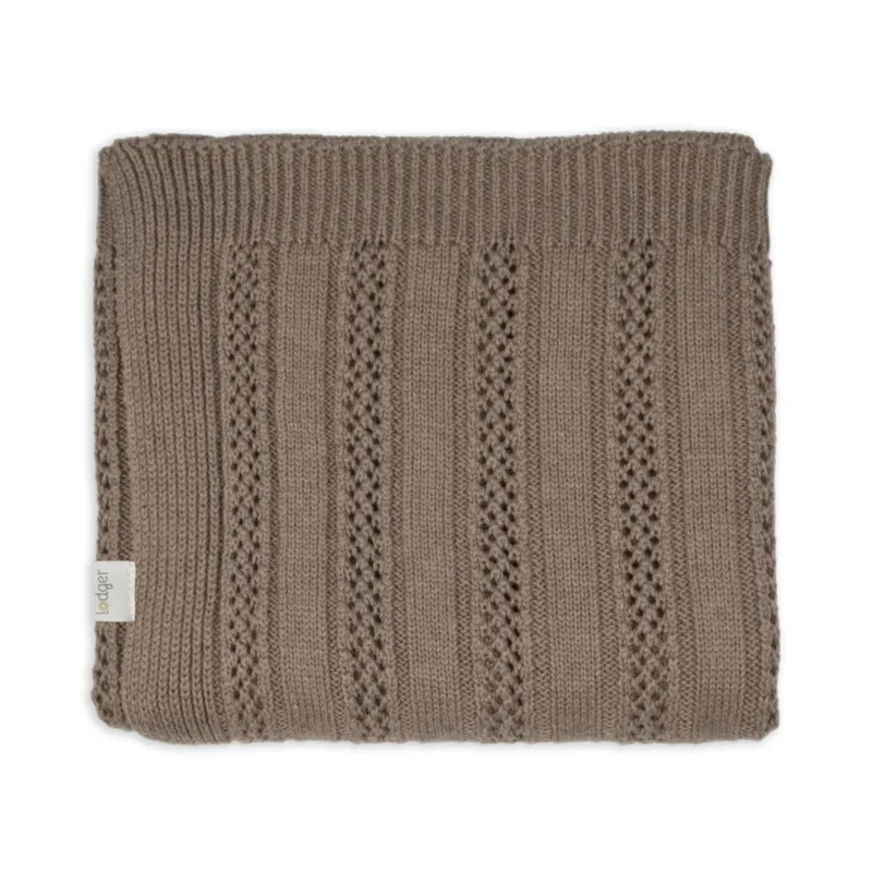 Deken Lodger Dreamer Pointelle Merino 80x100 Buffalo van Lodger – productfoto