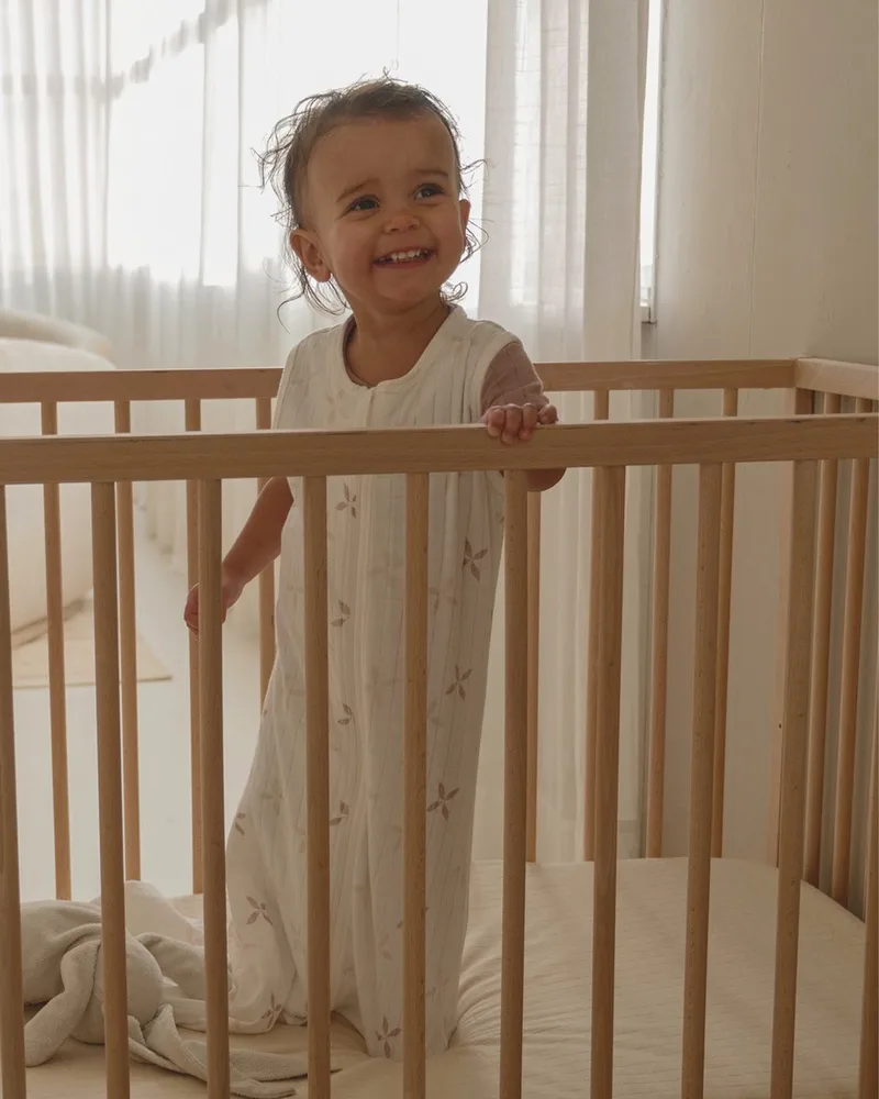 Hopper - Baby zomerslaapzak - hydrofiel - Paars - 98cm - 0.3 TOG - Biologisch katoen van Lodger in Roze – productfoto