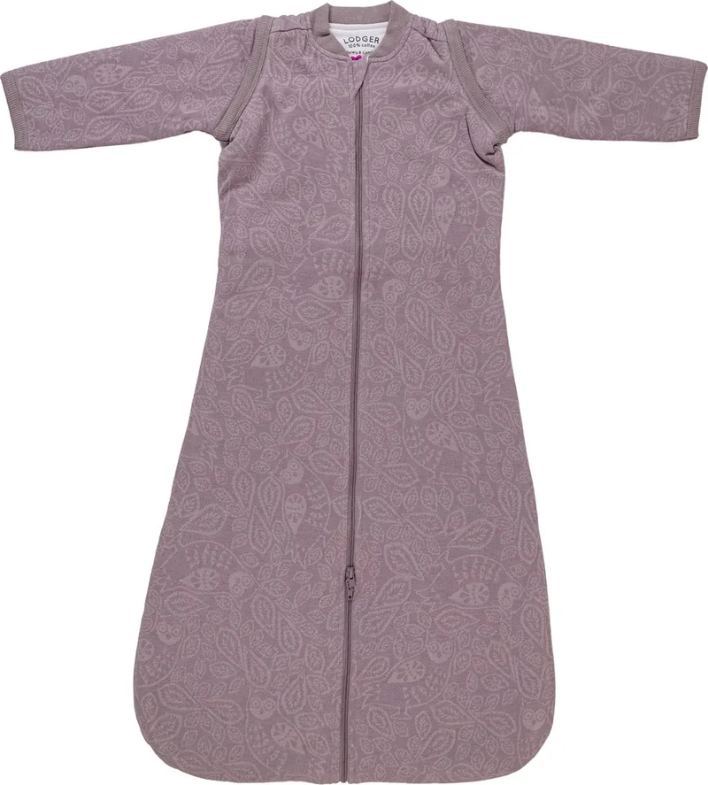 Hopper - Babyslaapzak met Afritsbare Mouwen - 80cm - 2.4 TOG - Autostoel - Slaapzak Baby Winter de Lodger en Violet – photo produit