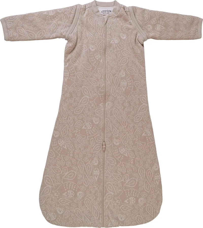 Hopper - Babyslaapzak met Afritsbare Mouwen - 98cm - 2.4 TOG - Autostoel - Slaapzak Baby Winter de Lodger en Beige – photo produit