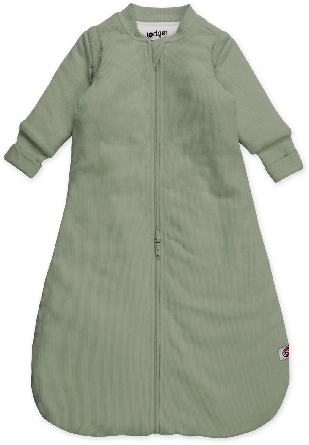 Hopper - Newborn slaapzak met afritsbare mouwen - 62cm - 3.3 TOG - Autostoel - Groen - Slaapzak Baby Winter de Lodger en Licht groen – photo produit