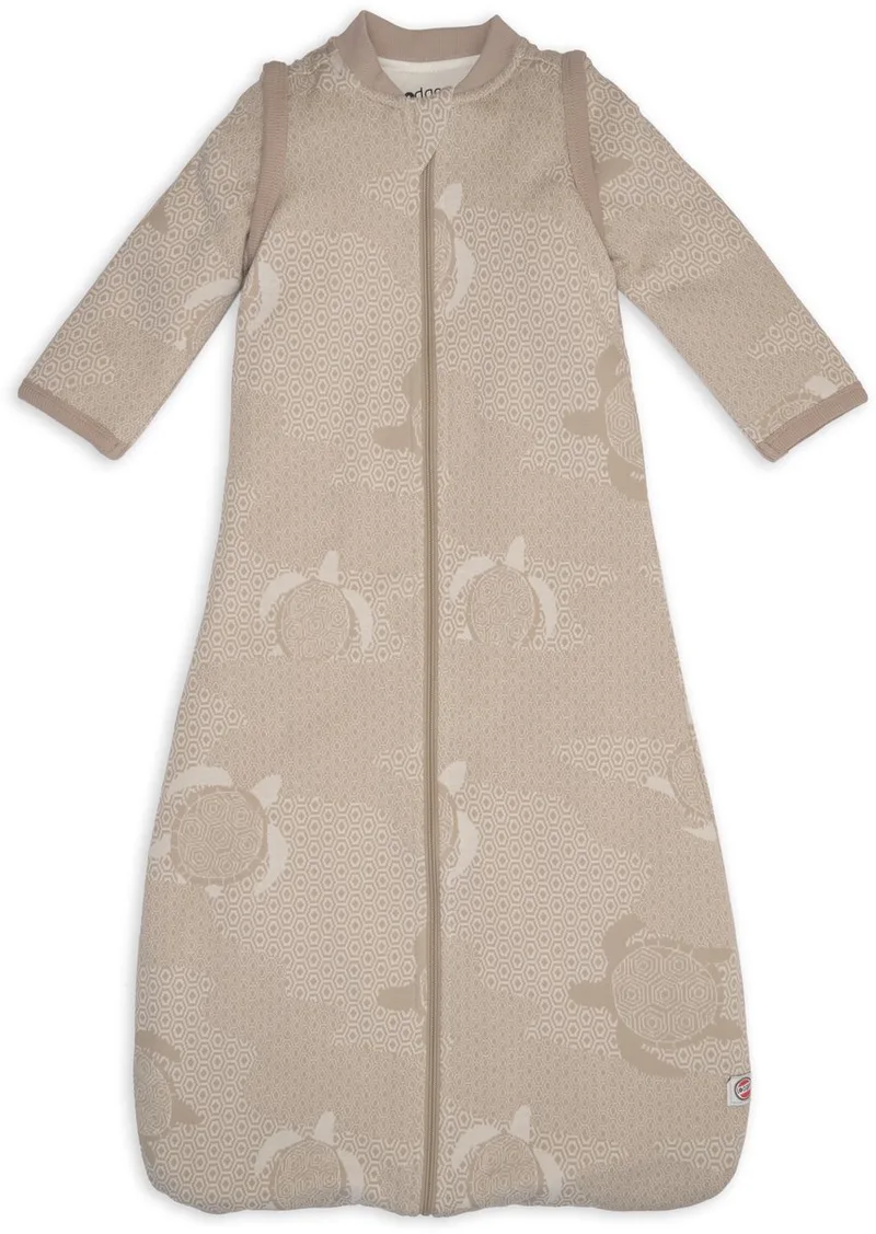 Hopper - Slaapzak baby met Afritsbare Mouwen - 98cm - 2.4 TOG - Autostoel - Winterslaapzak från Lodger i Beige – produktbild