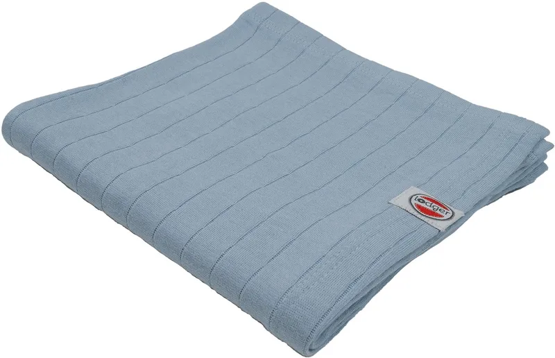 Hydrofiele doek 70x70 - Blijft soepel na elke was - superzacht fra Lodger i Blå – produktbillede