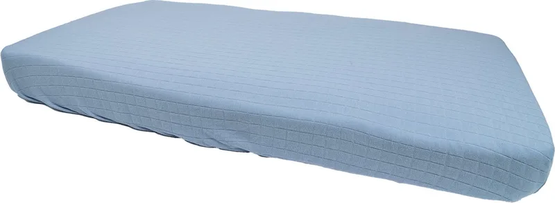 Slumber - Hoeslaken ledikant - 60x120cm - Biologisch katoen van Lodger in Blauw – productfoto