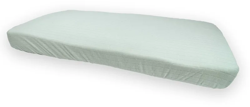 Slumber - Hoeslaken ledikant - 60x120cm - Biologisch katoen van Lodger in Groen – productfoto